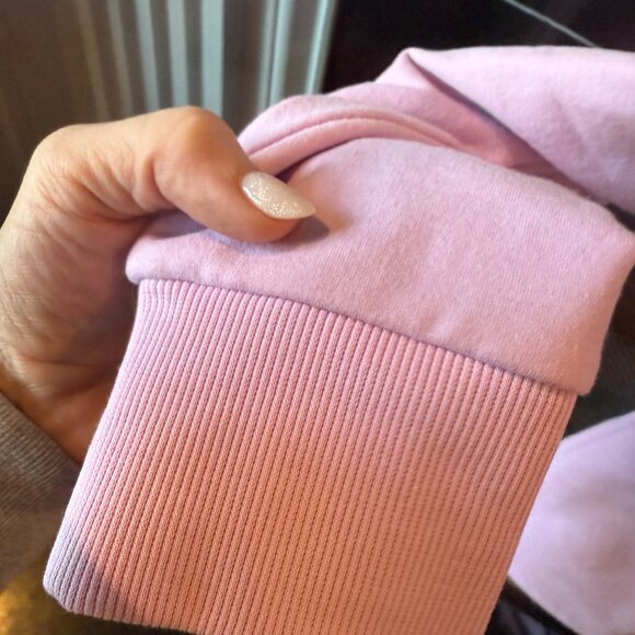 Hybrid Quarter-Zip Women Color Orchid Size Small - Picture 8 of 9